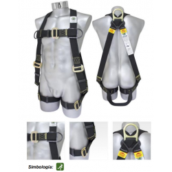 Kevlar® fall arrest harness and Nomex® exterior 1